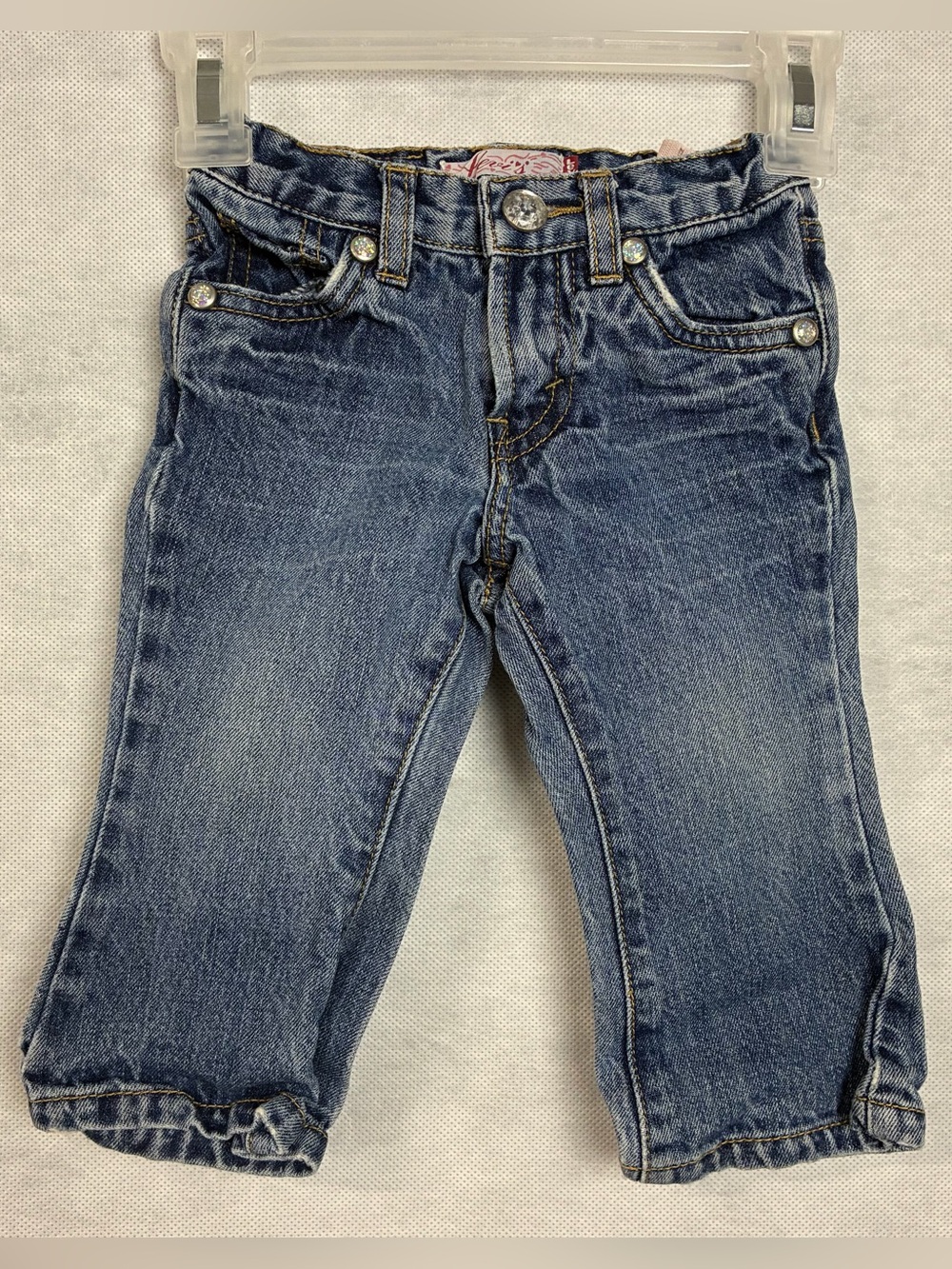 Y2K Levi’s Denim Jeans 12 Months Infant Classic Elastic Back Flaw